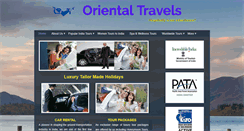 Desktop Screenshot of orientaltravels.com